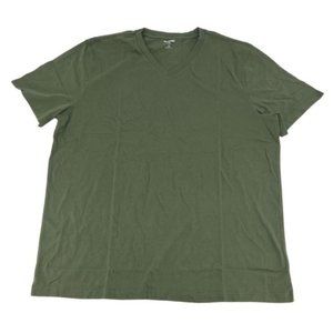 Old Navy Soft Wash V-Neck T-Shirt Green